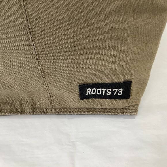 Vintage Orginal Roots 73 Canvas Insulated Backpack Olive Black - Picture 4 of 9